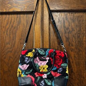Vera Bradley Multicolor Floral Quilted Shoulder Bag